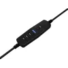 Ausinės GENESIS Neon 764, laidinės, žaidimams, USB-A, juodos