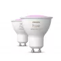 Philips Hue White and colour ambience GU10 – protingas prožektorius – (2 vnt. pakuotė)