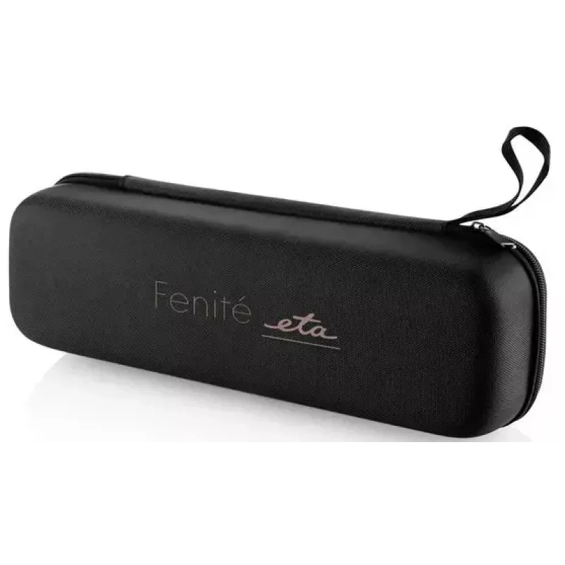 Karšto oro šepetys ETA Fenité Airflow 1300 W, keraminis cilindras, 3 šilumos lygiai, 1,7 m laidas, Juoda/Rožinė