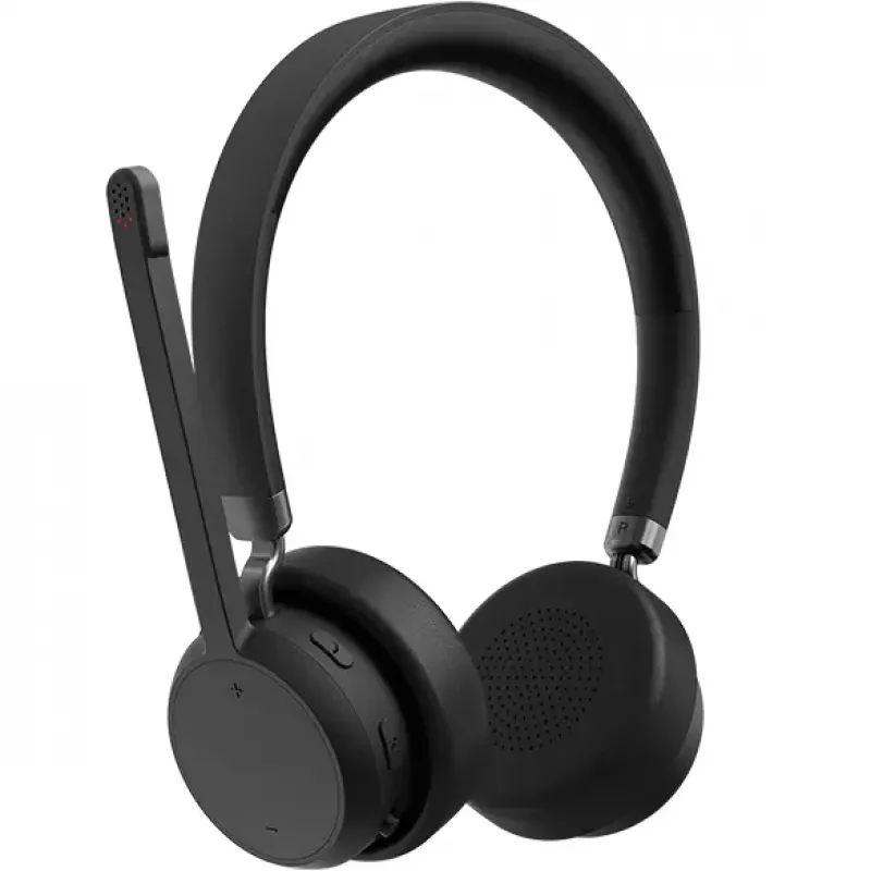 Lenovo 4XD1Q30302 belaidės ausinės su mikrofonu, juodos