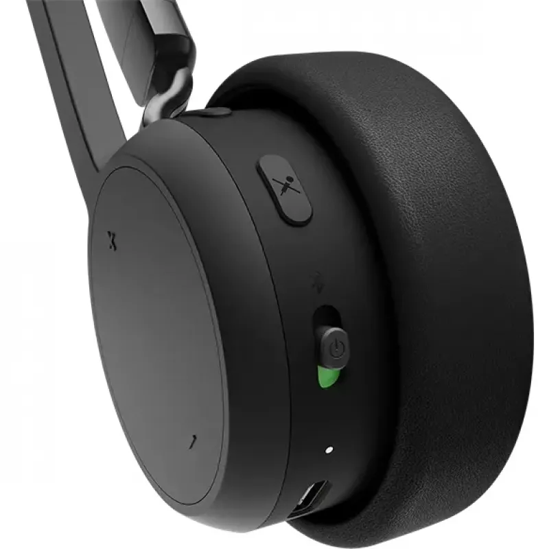 Lenovo 4XD1Q30302 belaidės ausinės su mikrofonu, juodos