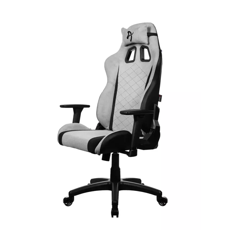 Gaming kėdė arozzi Avanti SoftFabric šviesiai pilka