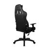 Žaidimų kėdė arozzi Avanti SoftFabric Pure Black – ergonomiška, aukšta nugara, reguliuojami porankiai, atlošiama