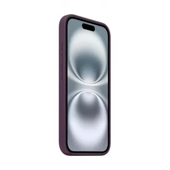APPLE Silicone Case su MagSafe iPhone 16 Slyvinė