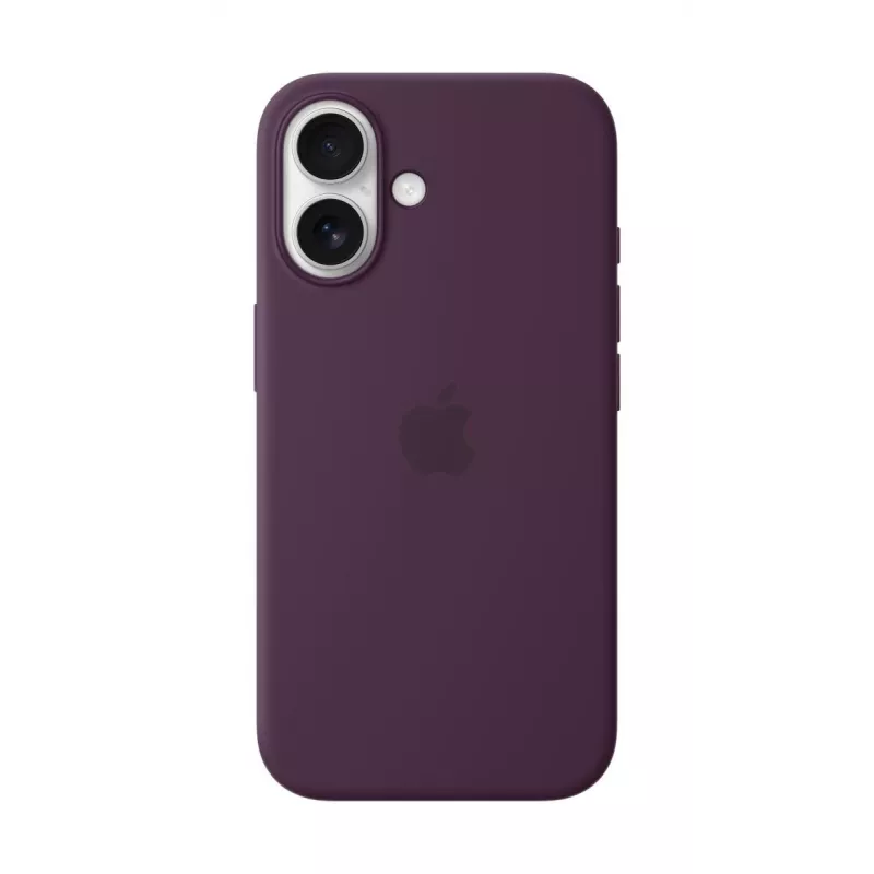 APPLE Silicone Case su MagSafe iPhone 16 Slyvinė