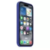 APPLE Silikoninis dėklas su MagSafe, iPhone 16, Ultramarine