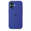 APPLE Silikoninis dėklas su MagSafe, iPhone 16, Ultramarine