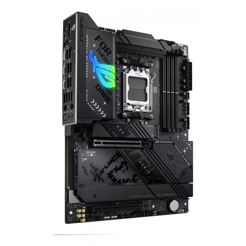 Motininė plokštė ASUS ROG STRIX X870-F GAMING WIFI — AMD X870, lizdas AM5, ATX, DDR5, 4x DIMM, Wi‑Fi 7, BT 5.4