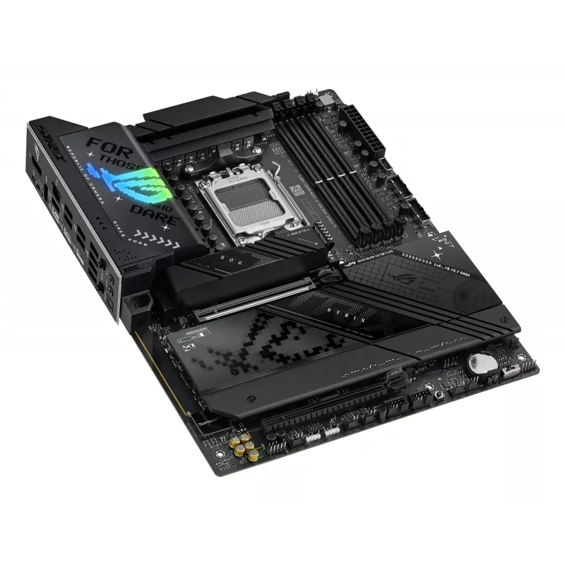 Motininė plokštė ASUS ROG STRIX X870-F GAMING WIFI — AMD X870, lizdas AM5, ATX, DDR5, 4x DIMM, Wi‑Fi 7, BT 5.4