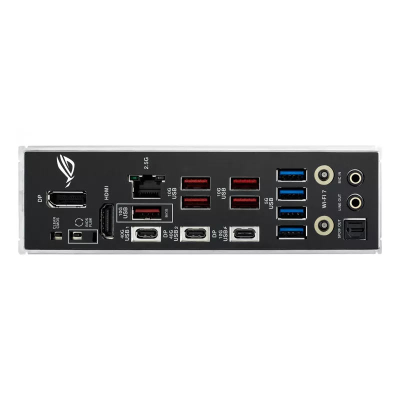 Motininė plokštė ASUS ROG STRIX X870-F GAMING WIFI — AMD X870, lizdas AM5, ATX, DDR5, 4x DIMM, Wi‑Fi 7, BT 5.4
