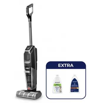 Bissell CrossWave OmniForce Edge Select vertikalus siurblys baterijinis šlapiam ir sausam valymui 22 W juodas, pilkas
