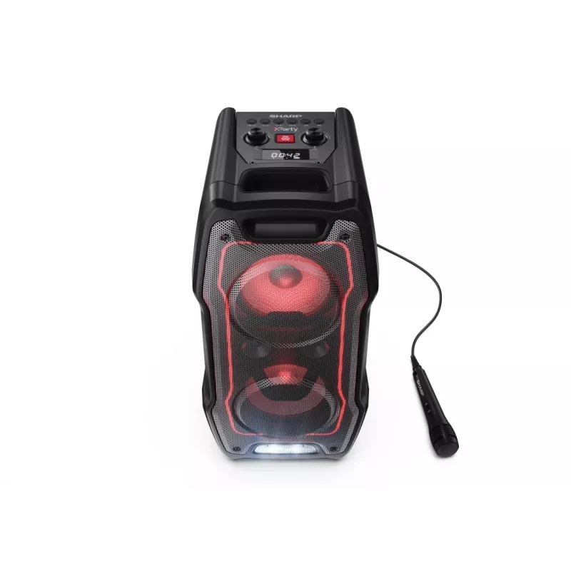 Sharp PS-931 nešiojamas vakarėlių garsiakalbis juodas 180 W