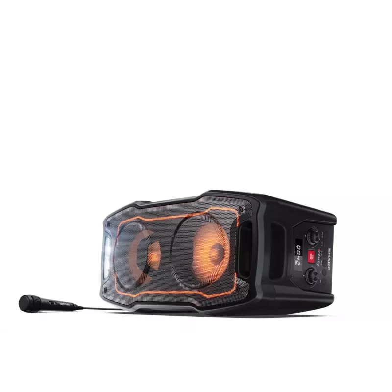 Sharp PS-931 nešiojamas vakarėlių garsiakalbis juodas 180 W