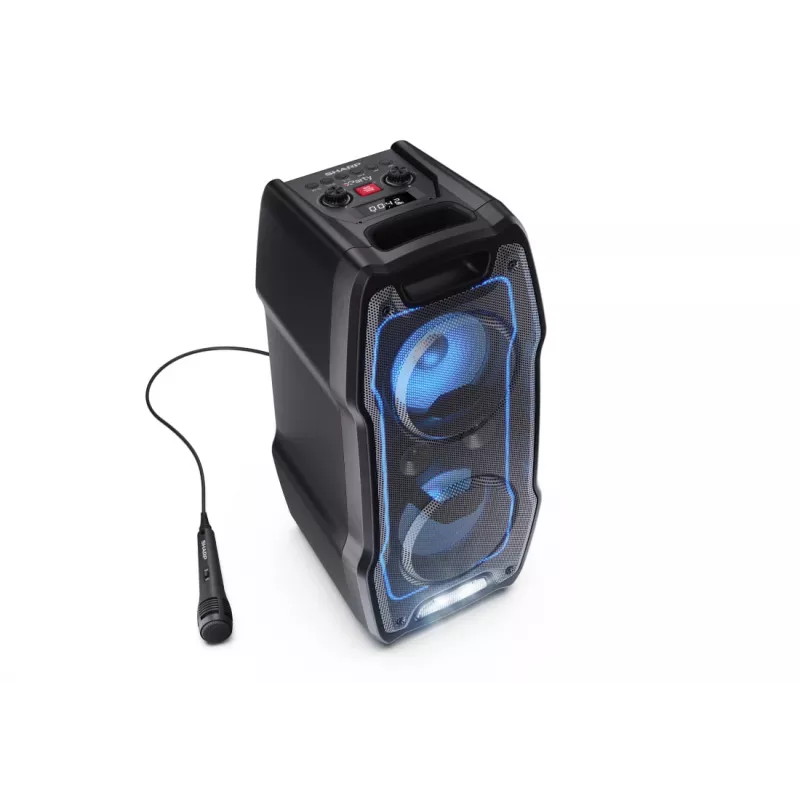 Sharp PS-931 nešiojamas vakarėlių garsiakalbis juodas 180 W
