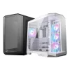PC korpusas MSI MAG PANO 100R PZ Midi Tower baltas — ATX, 380 mm GPU, 166 mm CPU aušintuvas, 8 plėtros lizdai, 3×2,5 colio + 2×3,5 colio, USB-A×2, USB-C×1