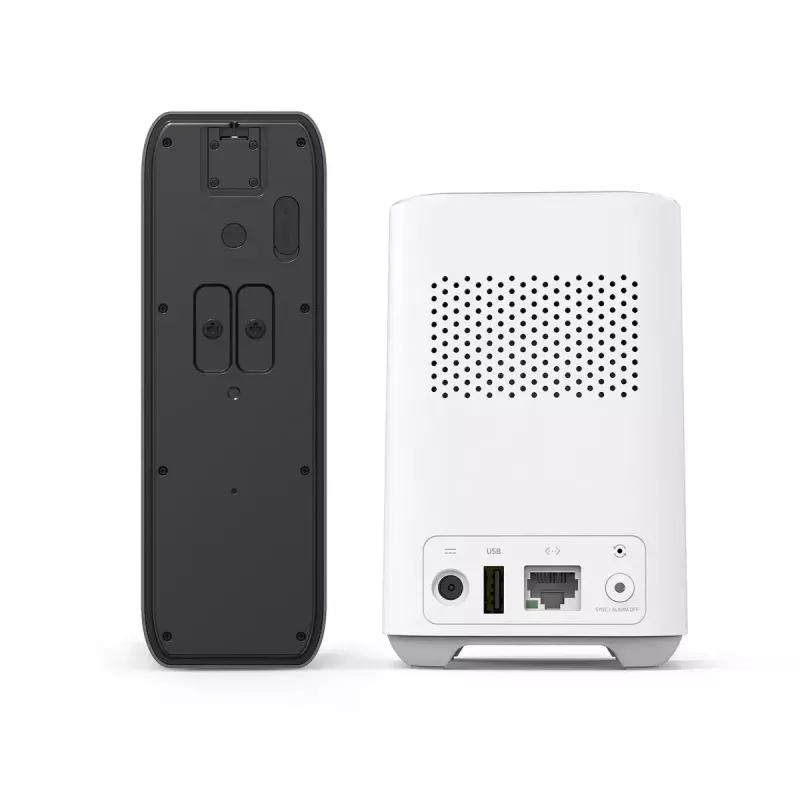 Eufy E8213 apsaugos kamera, juoda/balta, dvigubo judesio aptikimas, 16 GB