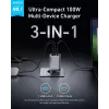 Mobiliojo įrenginio įkroviklis Anker A2688341 Universal Black AC Indoor 110-240V 1 USB 2.0 2 USB-C