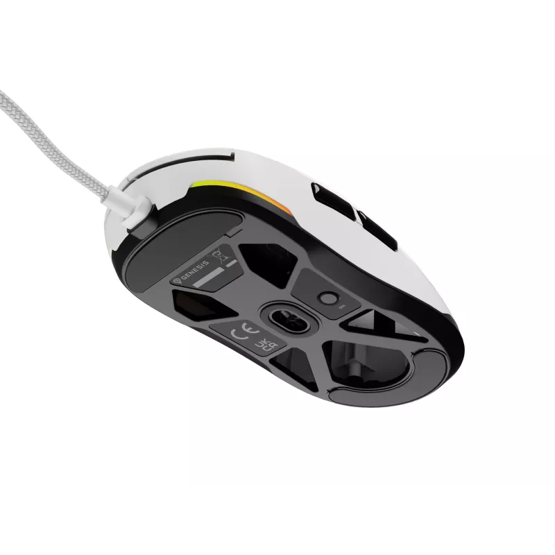 GENESIS Krypton 660 pelė žaidimams Ambidekstrinė USB-A Optinė 12000 DPI