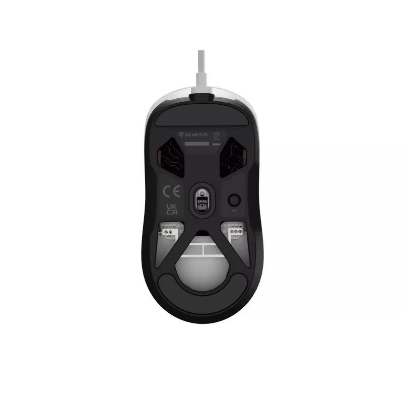 GENESIS Krypton 660 pelė žaidimams Ambidekstrinė USB-A Optinė 12000 DPI