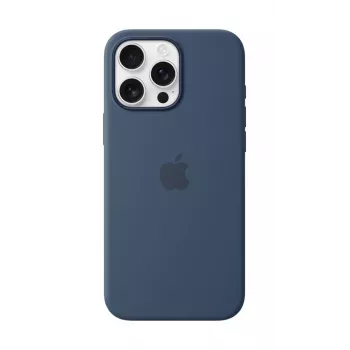 APPLE Silikoninis dėklas su MagSafe, iPhone 16 Pro Max, Denim