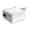 GIGABYTE P650SS ICE 650W maitinimo blokas – PCIe 5.0, 80 PLUS Silver, 120 mm ventiliatorius, ATX 3.0, baltas