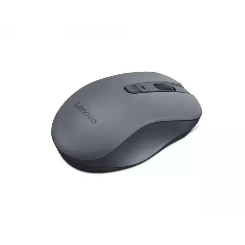 Belaidė ambidekstrinė pelė Lenovo WL310 Office – Bluetooth, optinė 1200 DPI, 6 mygtukai, ratukas, pilka, maitinama baterijomis
