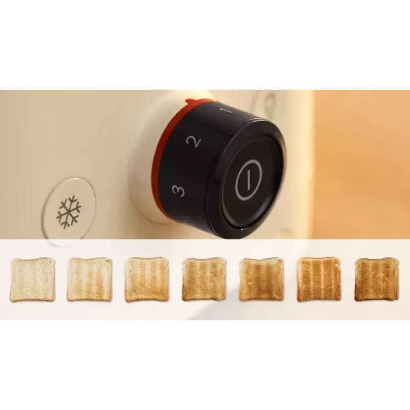 Skrudintuvas Bosch Compact TAT3M127 – 2 plyšiai, smėlio spalvos plastikinis korpusas, kompaktiškas dizainas