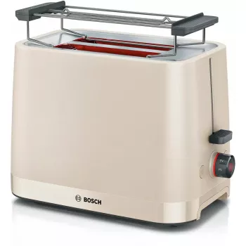 Skrudintuvas Bosch Compact TAT3M127 – 2 plyšiai, smėlio spalvos plastikinis korpusas, kompaktiškas dizainas
