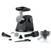 Mėsmalė Bosch MFWS430B – 1900 W, 2 greičiai, 2,5 kg/min, juoda/sidabrinė, 4,3 kg