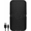 Automobilinis įkroviklis Triton 60471 — 1x USB-C, 15 W, 12 V įėjimas, 9 V maks. išėjimas, 1 m kabelis, juodos spalvos
