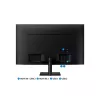 27 colių Samsung M50D monitorius – Full HD (1920×1080), VA LED, 4 ms, 178° žiūrėjimo kampas, įmontuoti garsiakalbiai, USB šakotuvas, VESA, juodas