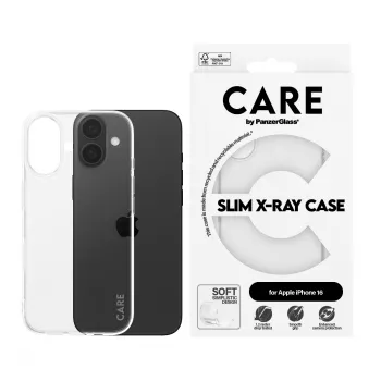 PanzerGlass CARE™ by ® X-Ray Case iPhone 16 – permatas dėklas Apple iPhone 16