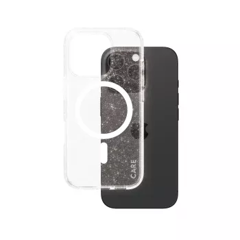 PanzerGlass CARE™ by ® Urban Combat Case Star Lit su White MagSafe iPhone 16 Pro