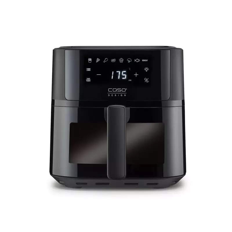 Kepimo krosnelė Caso Designer Air Fryer 6.0 – 1700 W, 6 L talpa, juoda