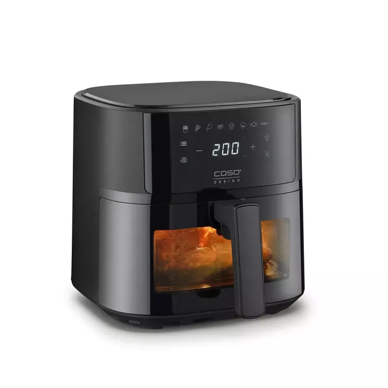 Kepimo krosnelė Caso Designer Air Fryer 6.0 – 1700 W, 6 L talpa, juoda
