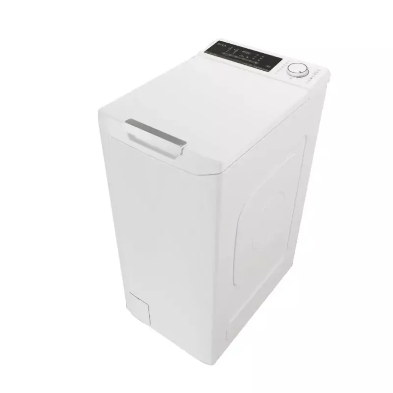 Skalbimo mašina su viršutiniu pakrovimu CANDY TCA284TM5-S – 8 kg, 1200 aps./min., A energijos klasė, 410×600×860 mm, balta