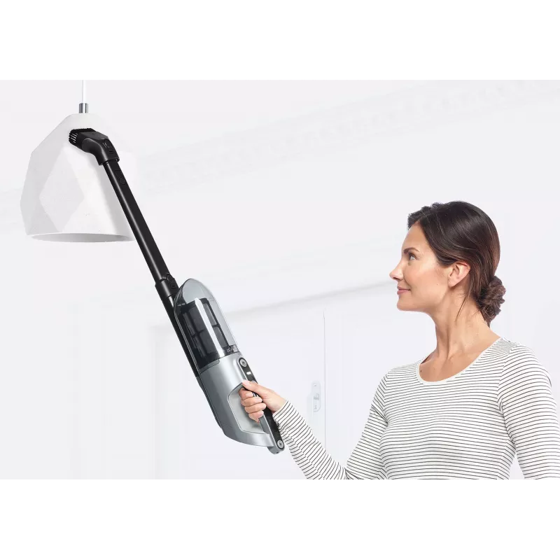 Bosch BCH3P210 2‑in‑1 belaidis ir tinklinis dulkių siurblys, sausas valymas, 0,4 L talpa, pilka/juoda, 3 kg