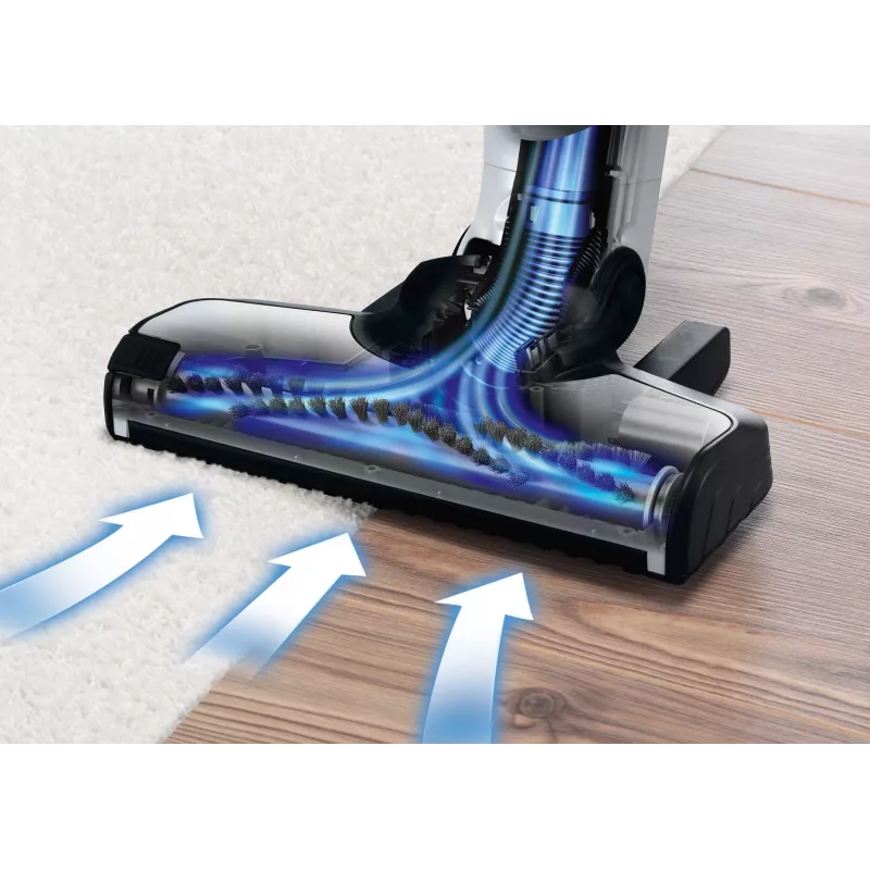 Bosch BCH3P210 2‑in‑1 belaidis ir tinklinis dulkių siurblys, sausas valymas, 0,4 L talpa, pilka/juoda, 3 kg