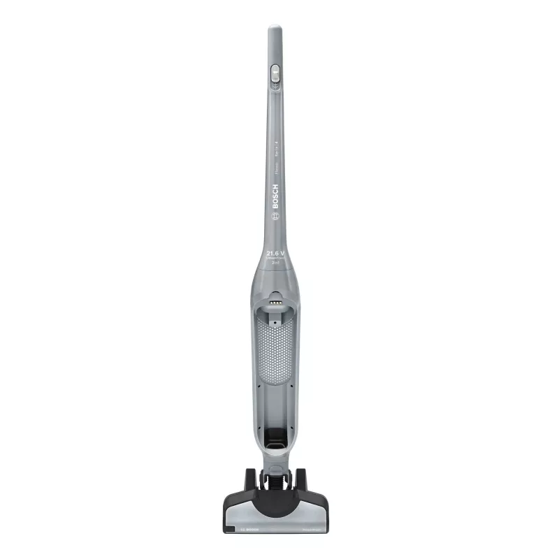 Bosch BCH3P210 2‑in‑1 belaidis ir tinklinis dulkių siurblys, sausas valymas, 0,4 L talpa, pilka/juoda, 3 kg