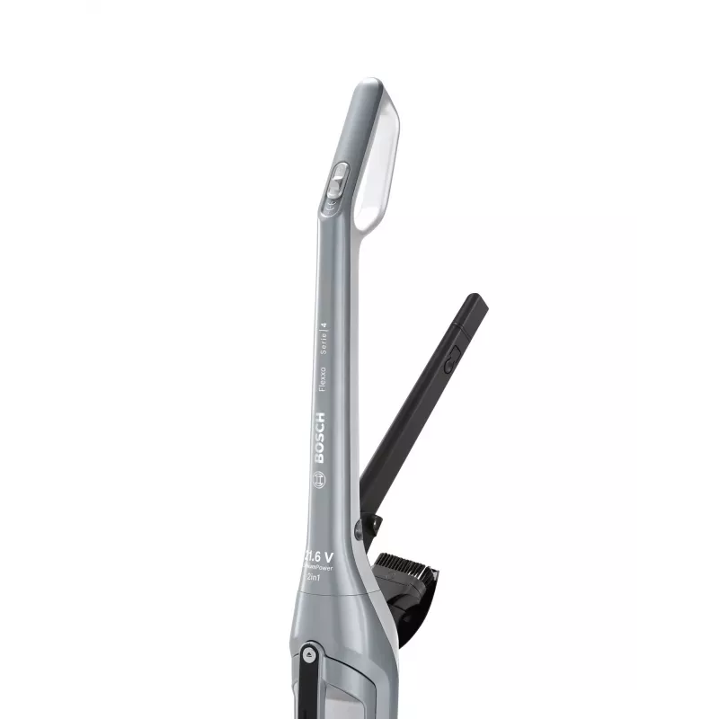 Bosch BCH3P210 2‑in‑1 belaidis ir tinklinis dulkių siurblys, sausas valymas, 0,4 L talpa, pilka/juoda, 3 kg