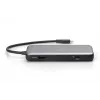 DIGITUS USB-C stotelė, 7 prievadų - HDMI / 2x USB-A 3.2 Gen 2 / GbE / SD / MicroSD - 100W USB Power Delivery