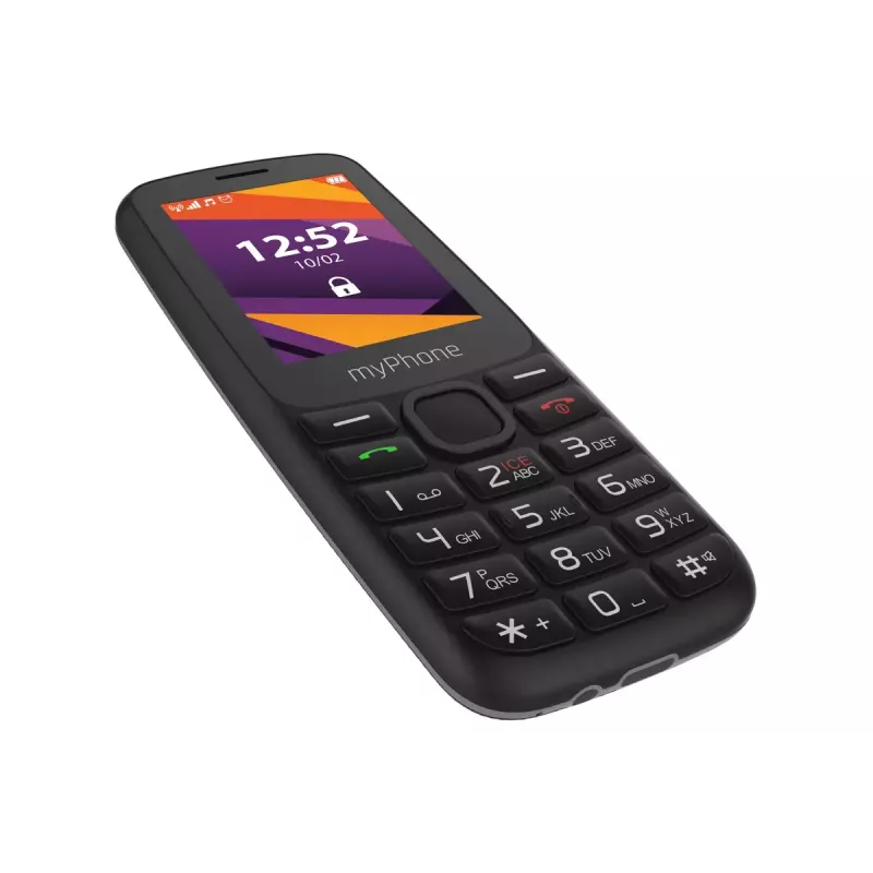 Mobilusis telefonas MYPHONE 6410 LTE | 2,4 colio TFT ekranas | Juoda spalva