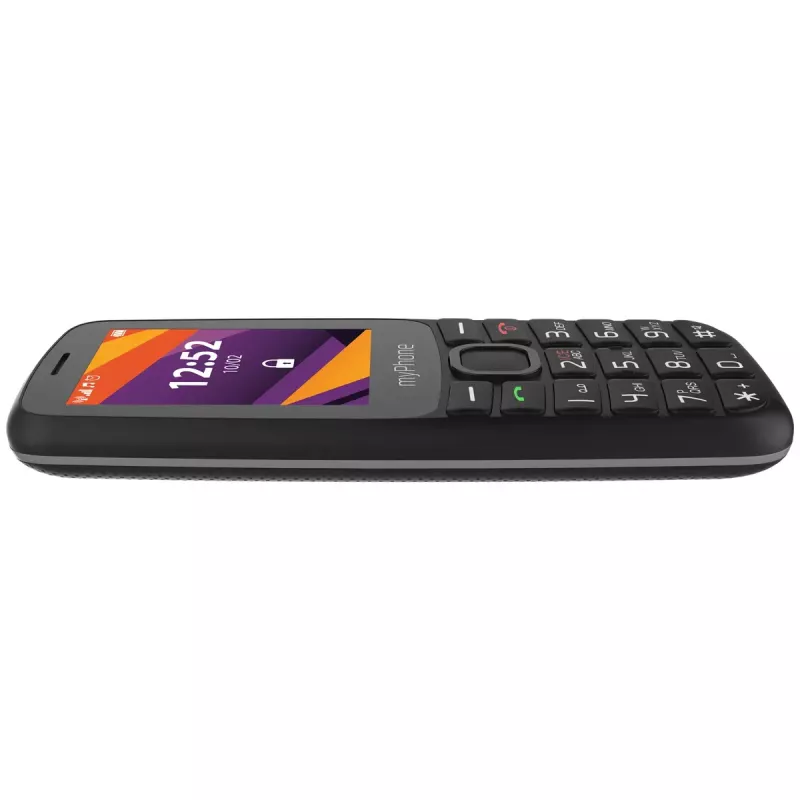 Mobilusis telefonas MYPHONE 6410 LTE | 2,4 colio TFT ekranas | Juoda spalva
