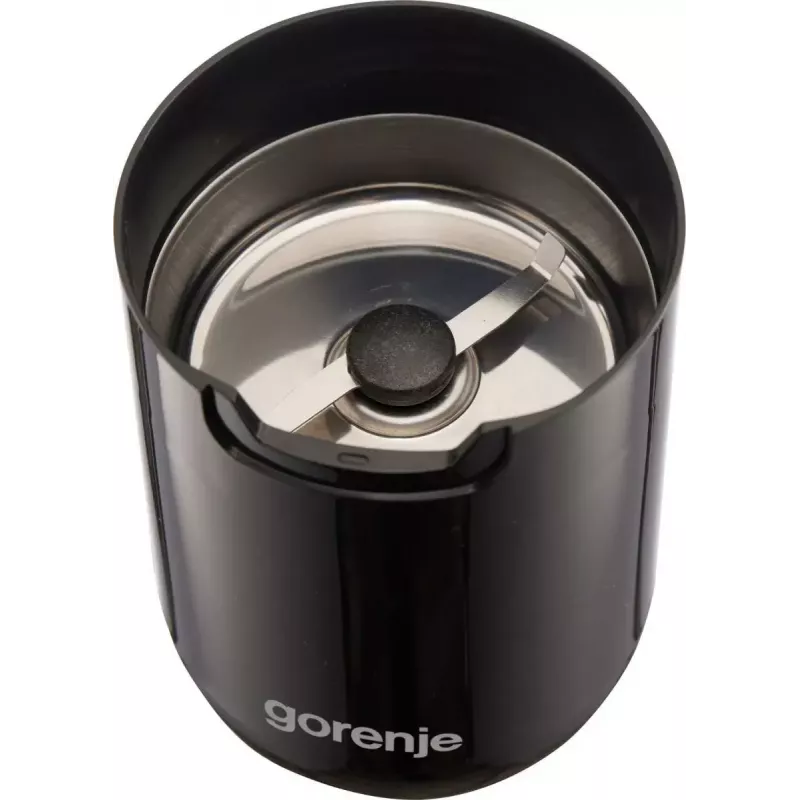 Kavos malūnėlis Gorenje SMK150SB – 150 W, 45 g talpa, nerūdijančio plieno peiliukai, juoda