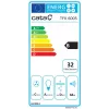 Įmontuojamas teleskopinis gartraukis CATA TFK 6005 X, nerūdijantis plienas, 60 cm, 390 m³/h, mechaninis, energijos klasė B, CSLED