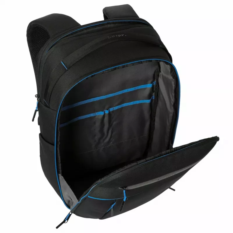 Targus Coastline EcoSmart TBB643GL nešiojamojo kompiuterio kuprinė, 15–16 colių (40,6 cm), juoda