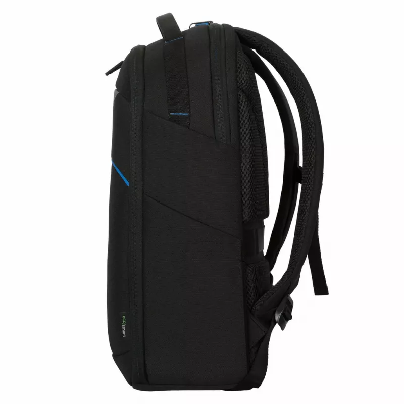 Targus Coastline EcoSmart TBB643GL nešiojamojo kompiuterio kuprinė, 15–16 colių (40,6 cm), juoda