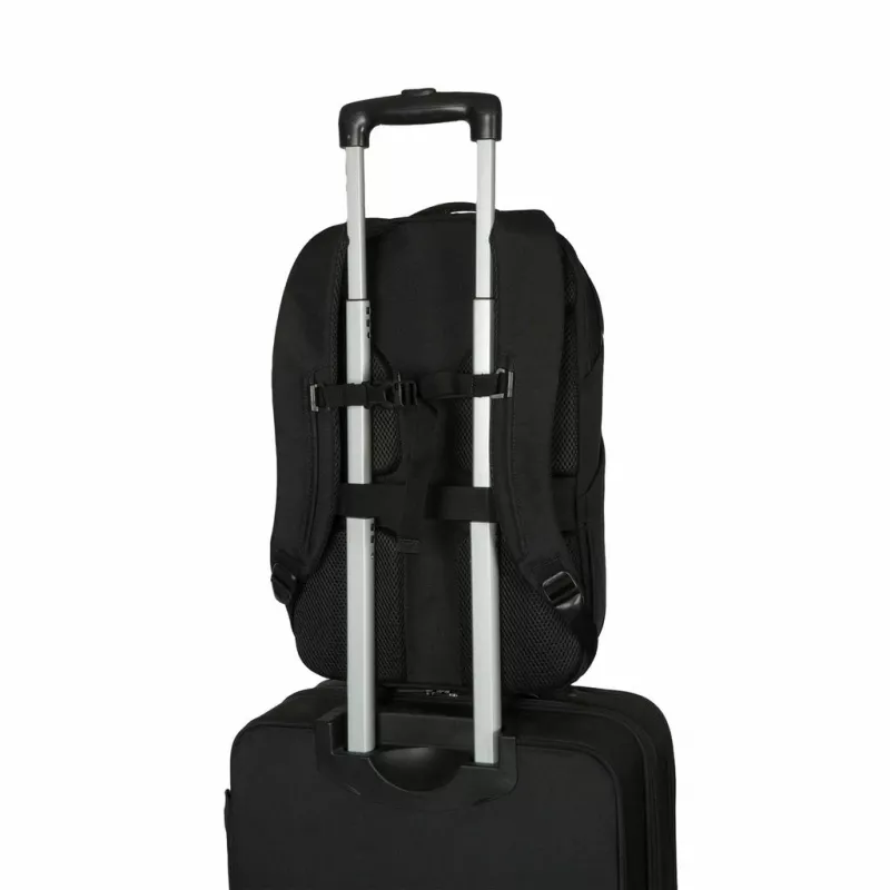 Targus Coastline EcoSmart TBB643GL nešiojamojo kompiuterio kuprinė, 15–16 colių (40,6 cm), juoda