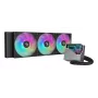 All-in-one skystis aušintuvas DeepCool LT360, 3x 120 mm ventiliatoriai, 2400 RPM, 72,04 cfm, 41 cm vamzdeliai, aliumininis radiatorius, juodas