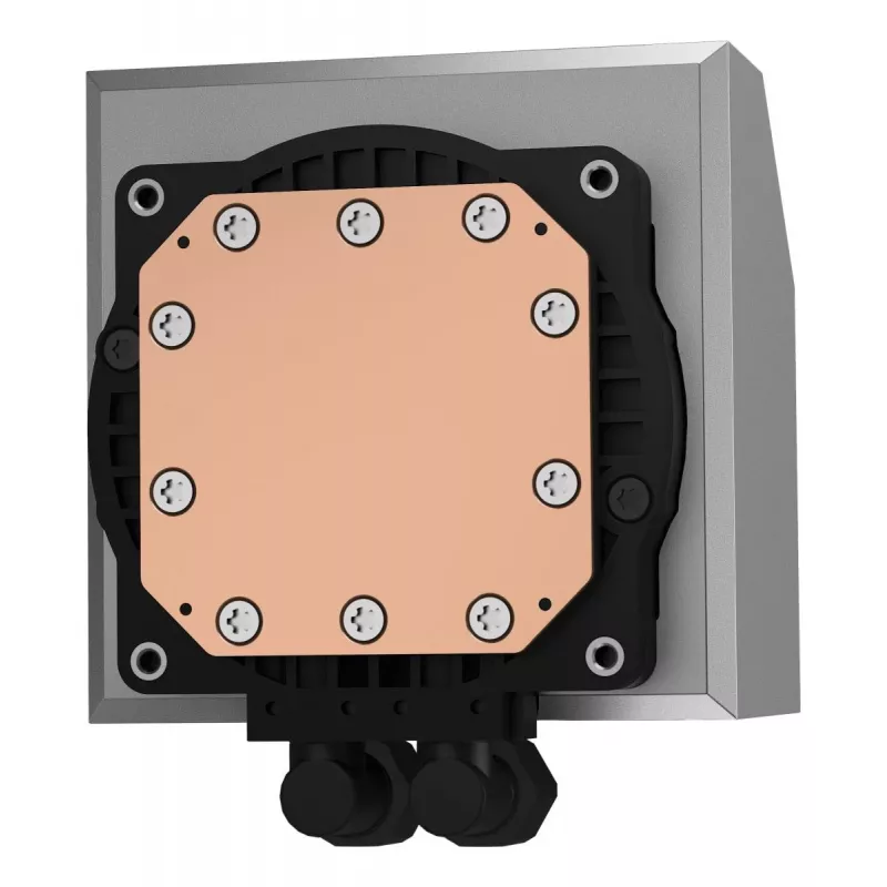 DeepCool LT360 ARGB R-LT360-BKAMNC-G-1 procesoriaus skysčio aušinimo sistema „viskas viename“, 360 mm radiatorius, 3x 120 mm ventiliatoriai, 600-2400 RPM, 72,04 CFM, LGA1851/LGA1700/LGA1200/AM5/AM4, juoda